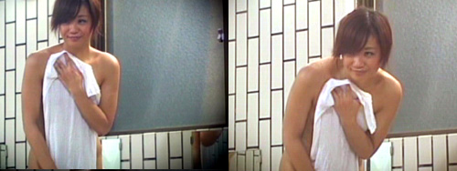 混浴に隣の奥さんが全裸で入っていたら02-01